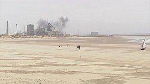 Redcar beach