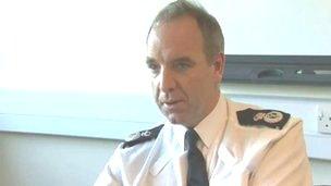 Chief constable Mark Polin