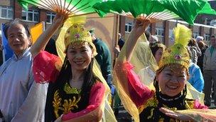 St Patrick's Parade in Birmingham