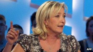 National Front leader Marine Le Pen (9 March 2012)