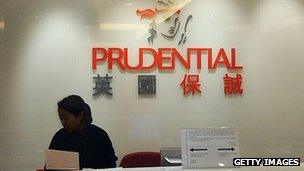 Prudential office in Hong Kong