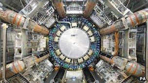 The Large Hadron Collider particle accelerator