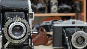 Old cameras