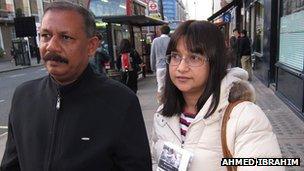 Naushad Waheed (left) and former Maldives High Commissioner to the UK, Farah Faizal