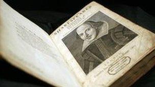 Shakespeare folio