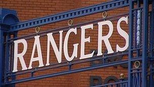 Gates at Ibrox