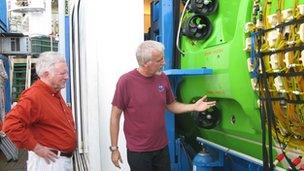 Don Walsh and James Cameron