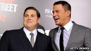 Jonah Hill (left) and Channing Tatum