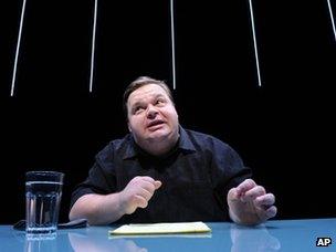 Mike Daisey performing The Agony and Ecstasy of Steve Jobs