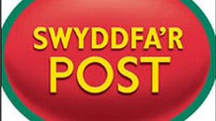 Arwydd Swyddfa'r Post