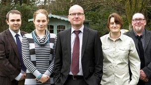 Dr David Bennett, Dr Jennifer Perrin, Prof Christian Schwarzbauer, Susanne Merz, Prof Ian Reid