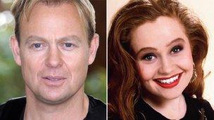 Jason Donovan and Sonia