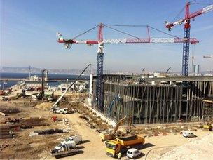 Construction in Marseille
