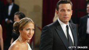 Jennifer Lopez and Ben Affleck