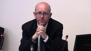 Sean O'Neill at Leveson Inquiry