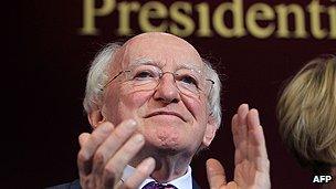 Irish President Michael D Higgins