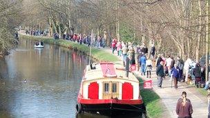 Passing through Saltaire