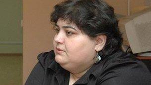 Khadija Ismayilova (from her Facebook page, courtesy of Khadija Ismayilova)