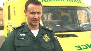 Mark Ainsworth of South Central Ambulance Service