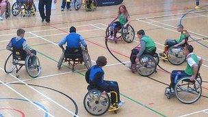 Wheelchair rugby league