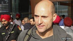 Mark Strong in India