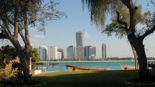 Abu Dhabi skyline