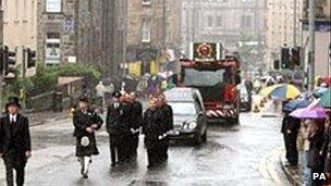 Edinburgh funeral