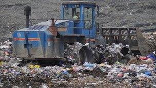 Landfill site, Dimmer, Castle Cary