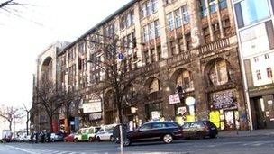 Former Tacheles department store n Berlin