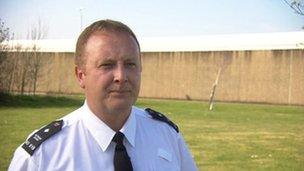 Paul McLennan, branch chairman of the Prison Officers Association at HMP Moorland, Doncaster