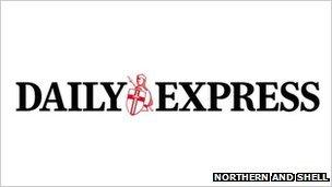 Daily Express masthead