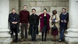 The cast of Rev