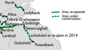 Railway map