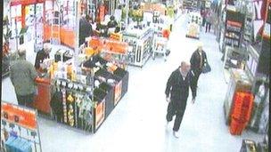 CCTV image of