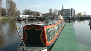 Becket's Park Marina in Northampton