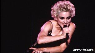 Singer Madonna