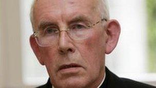 Cardinal Sean Brady said the PSNI indicated a crime had not been committed