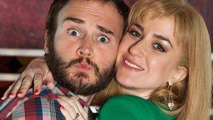 Oliver Lansley and Katherine Kelly in The Best Possible Taste