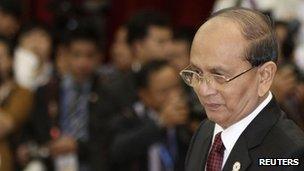 Burmese President Thein Sein