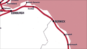 Railway map