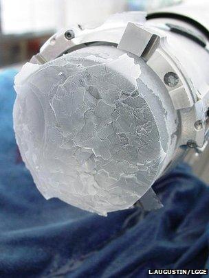 Epica ice core