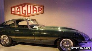 Jaguar car