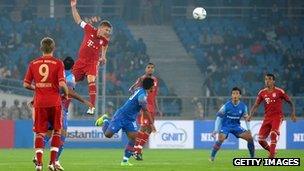 India v Bayern Munich