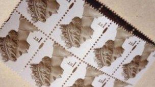 First class stamps