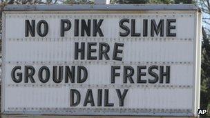 Butcher shop sign