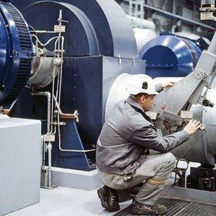 Inside Avedore power plant