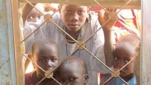 South Sudanese children