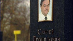 Sergei Magnitsky's grave (file pic)