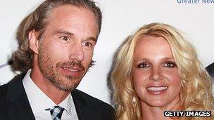 Jason Trawick and Britney Spears