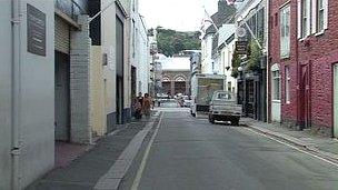 James Street which is being renamed Rue de Funchal